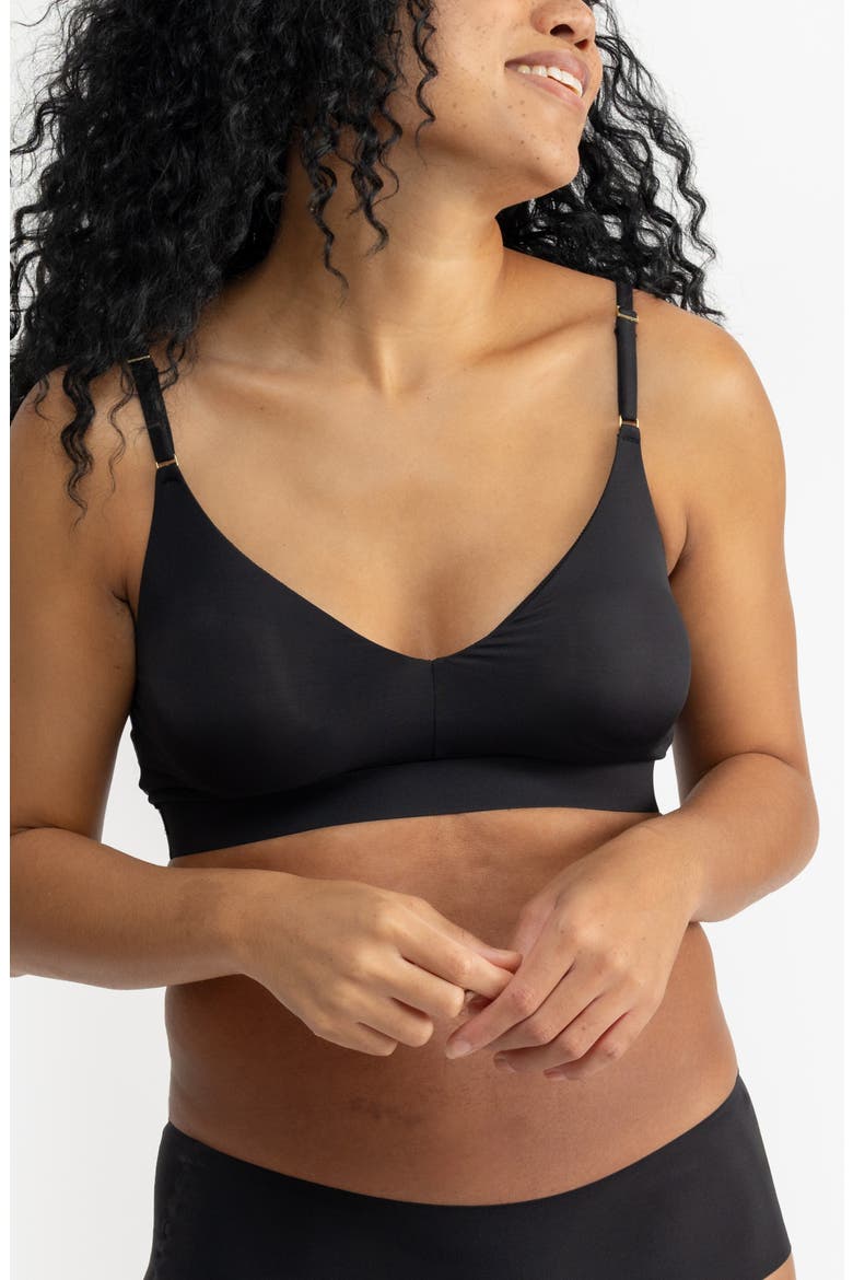 Soft Bra, Main, color, TAP SHOE BLACK