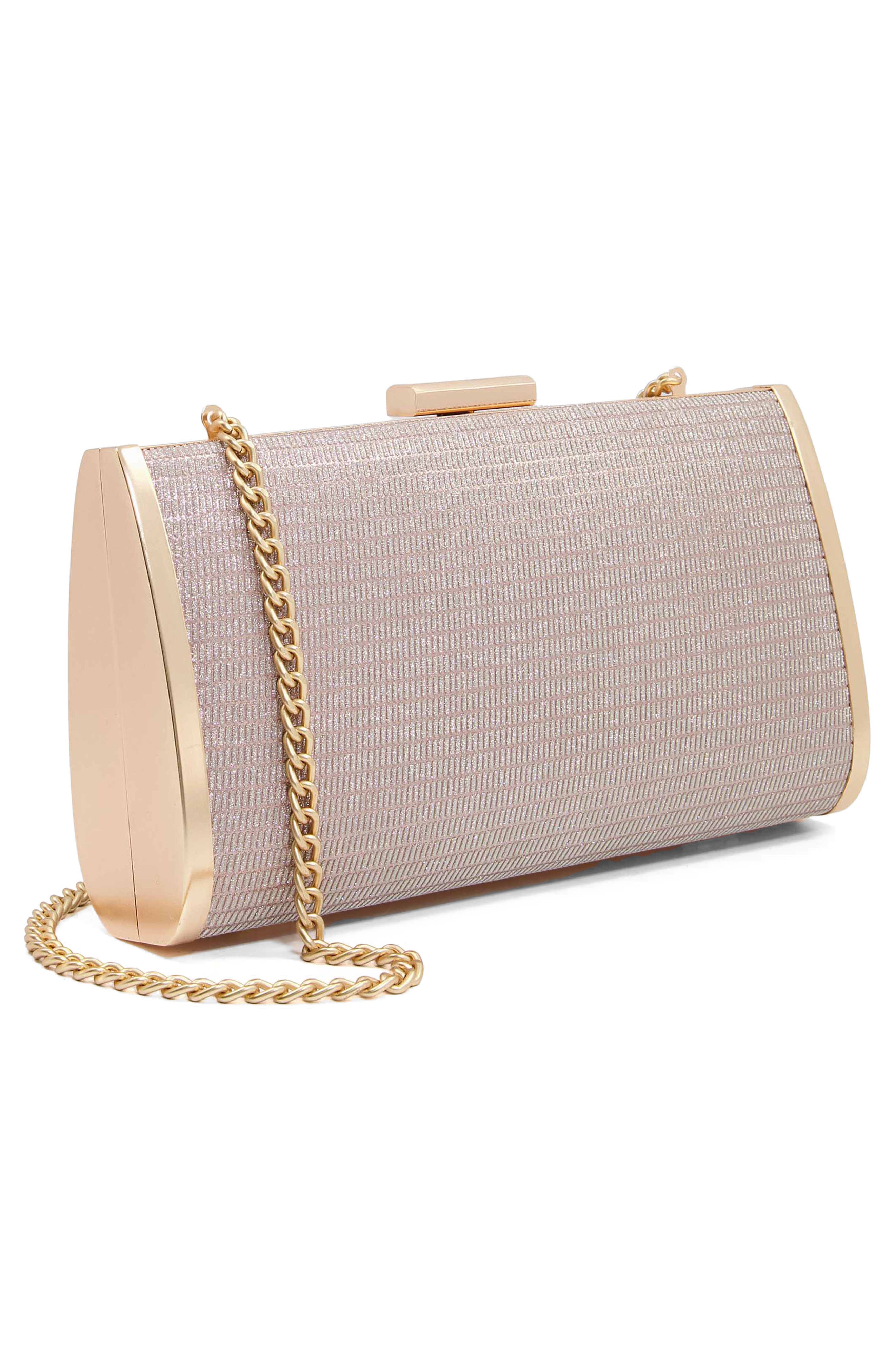 Dune London Blaike Frame Clutch, Alternate, color, 