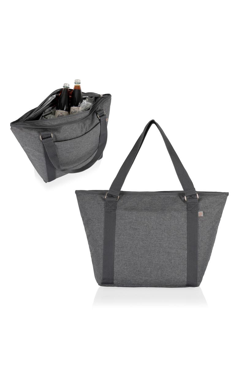 Picnic Time Topanga Cooler Tote Bag, Alternate, color, Gray