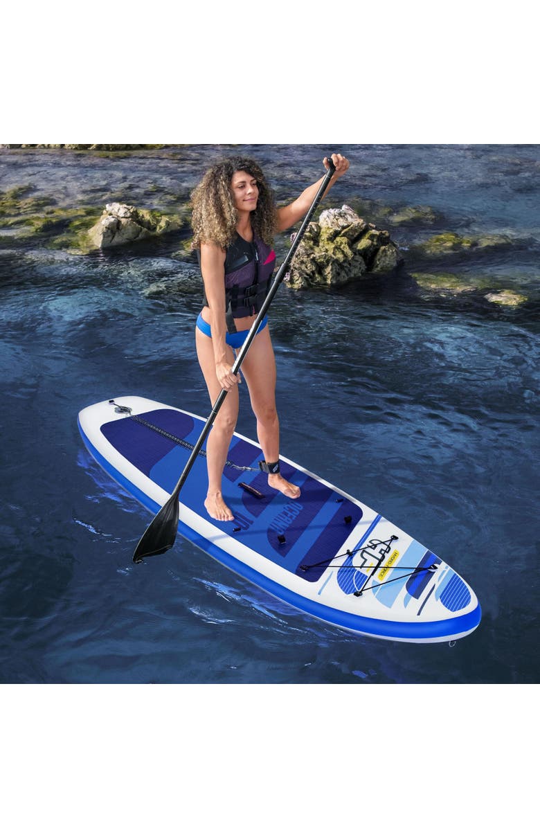 Hydro-Force Hydroforce Oceana Inflatable Convertible Standup Paddleboard Set, Alternate, color, 