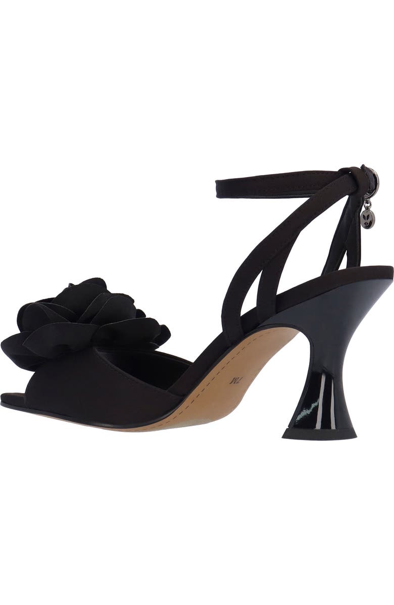 J. Reneé Pomeline Ankle Strap Sandal, Alternate, color, Black