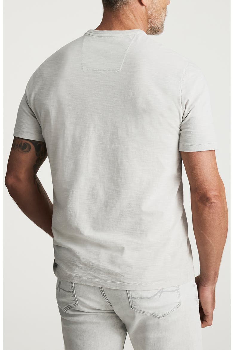 Slub Cotton Crewneck T-Shirt, Alternate, color, GLACIER GRAY