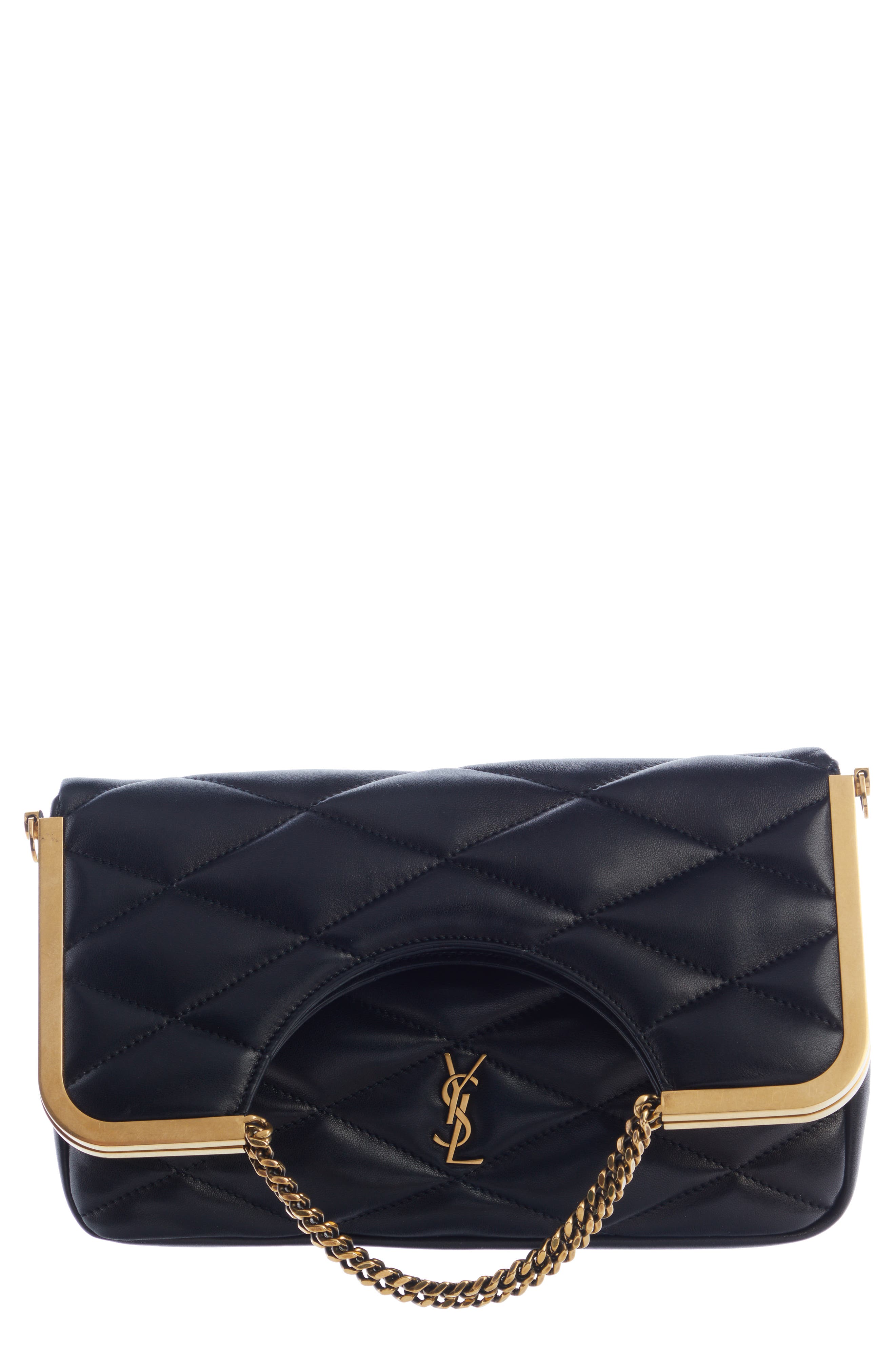 Saint Laurent Cerneria Quilted Leather Shoulder Bag, Main, color, 