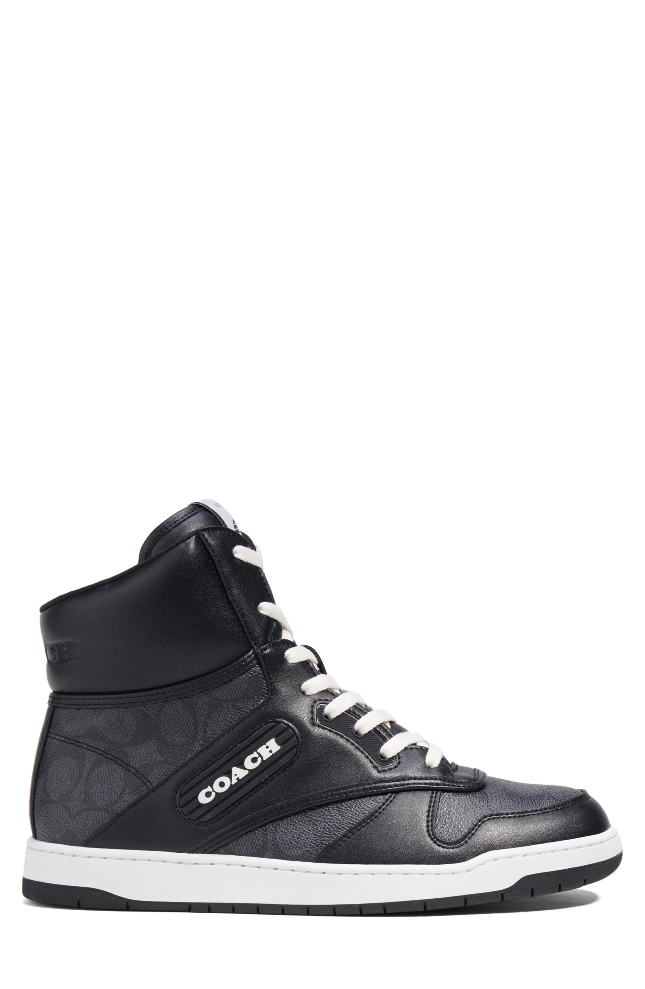 COACH C202 High Top Sneaker, Alternate, color, 