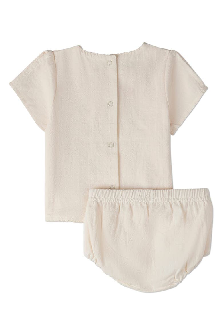 2 Piece Baby The Most Perfect Bows Bloomer Set, Alternate, color, Sea Salt