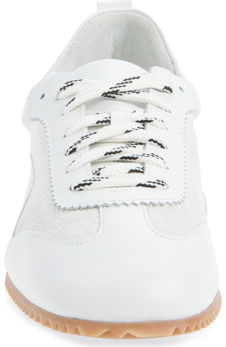 Freda Salvador Minnie Ballet Sneaker, Alternate, color, Milk Calf Combo
