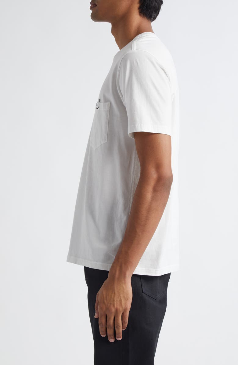 TAKAHIROMIYASHITA TheSoloist. Plainsong Graphic T-Shirt, Alternate, color, White