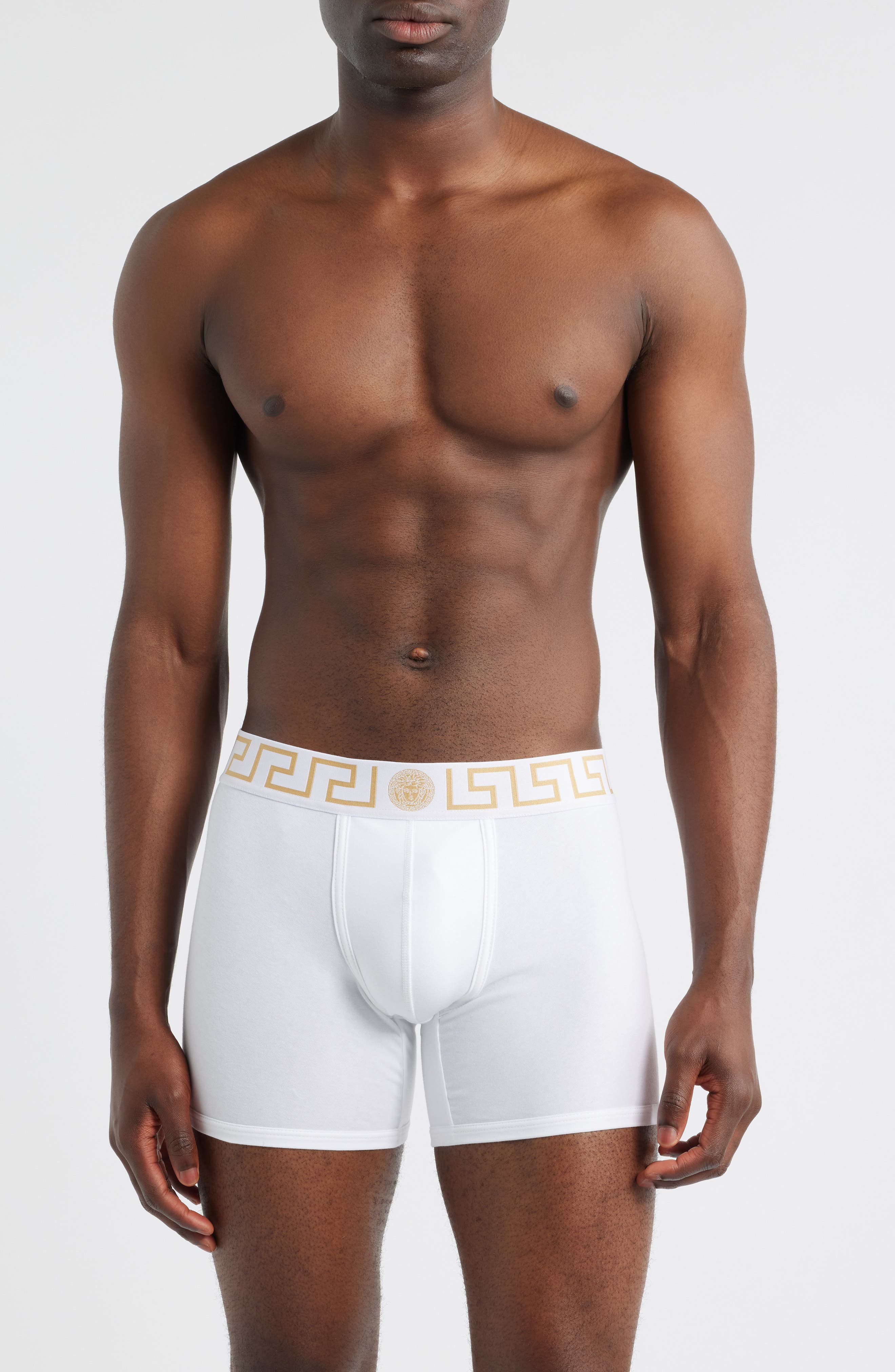 WHITE- GREEK GOLD