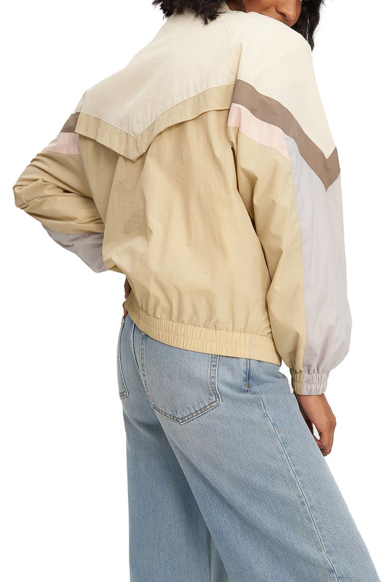 Liberty Colorblock Rain Jacket, Alternate, color, OYSTER