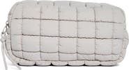 URBAN EXPRESSIONS Quilted Nylon Cosmetic Pouch