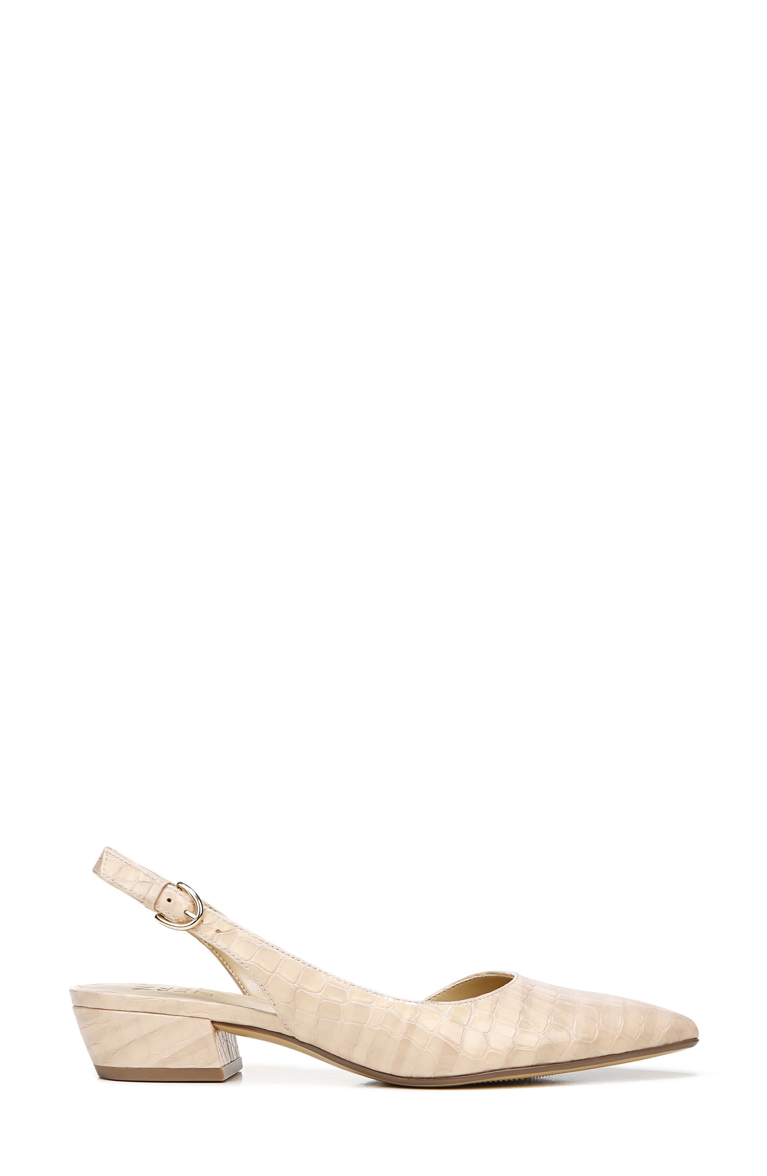 Banks Pump, Alternate, color, ALMOND CROC LEATHER
