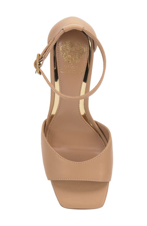 Vince Camuto Haydin Ankle Strap Sandal In Sandstone