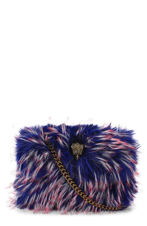 Mini Kensington Faux Fur Crossbody Bag