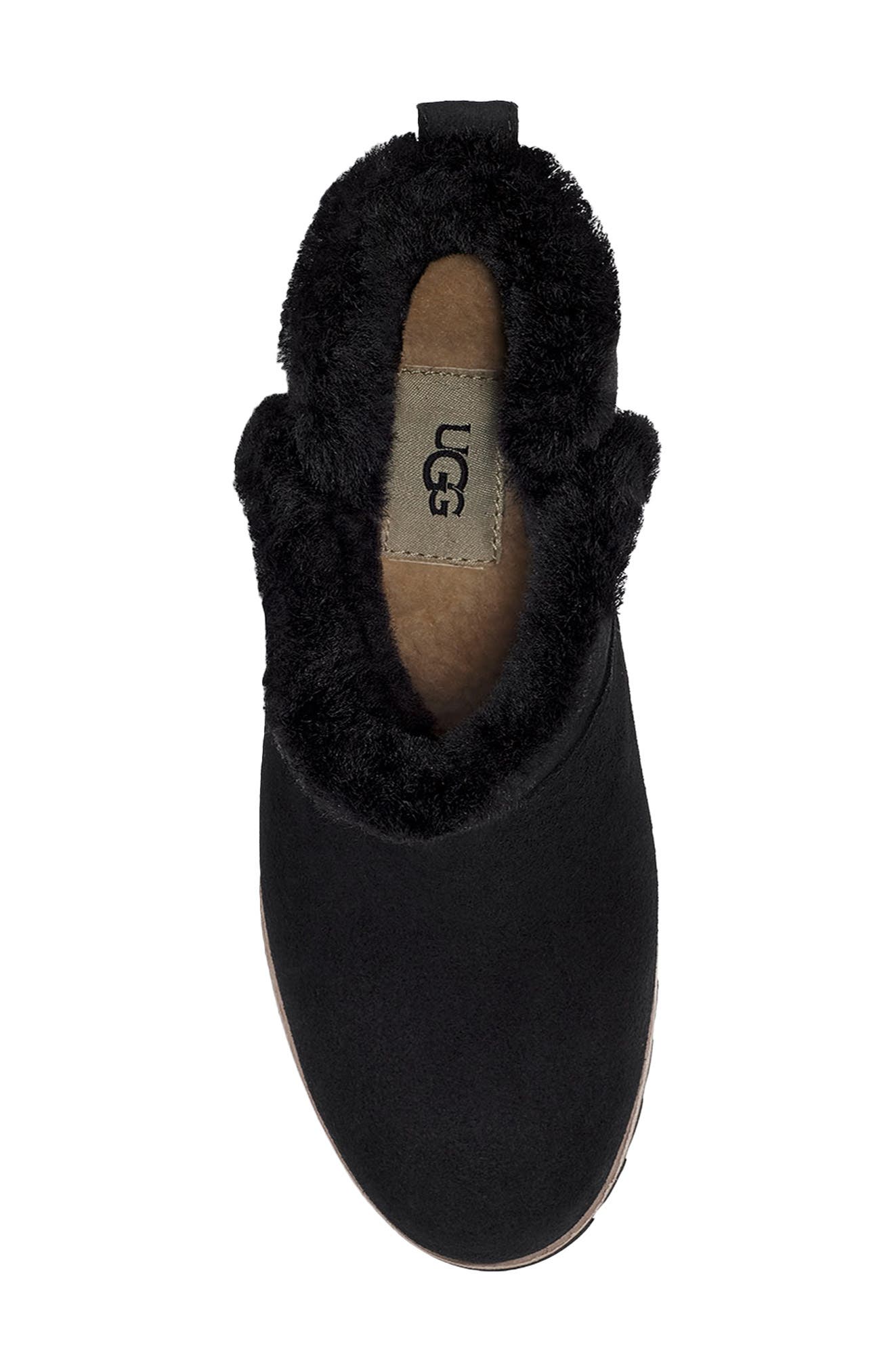 UGG<sup>®</sup> Seyline Waterproof Genuine Shearling Bootie, Alternate, color, 