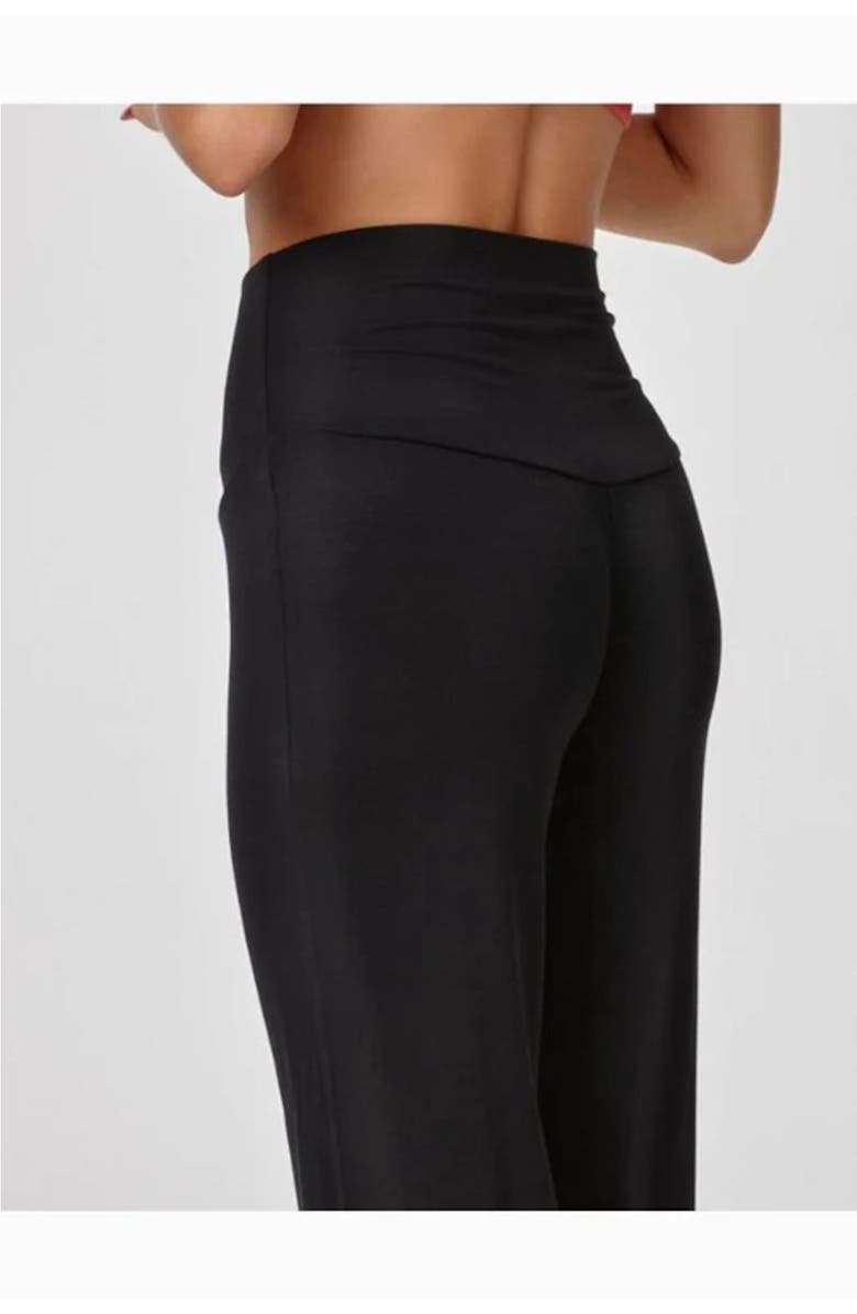 Forever & Always Alara Modal Corset Waist Pants, Alternate, color, Black