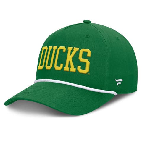 Men's Fanatics Green Oregon Ducks Foul Ball Rope Adjustable Hat