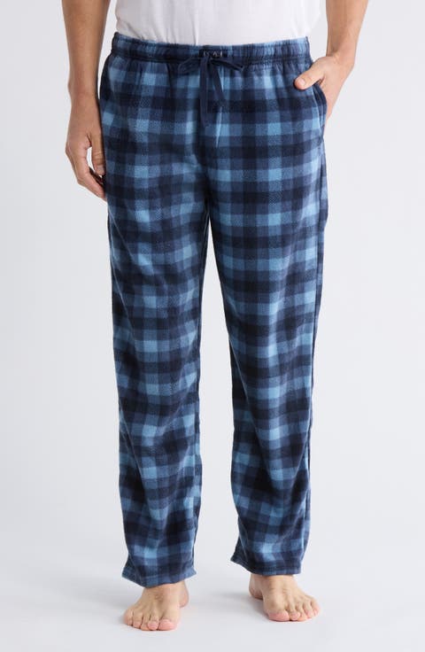 Plaid Fleece Pajama Pants