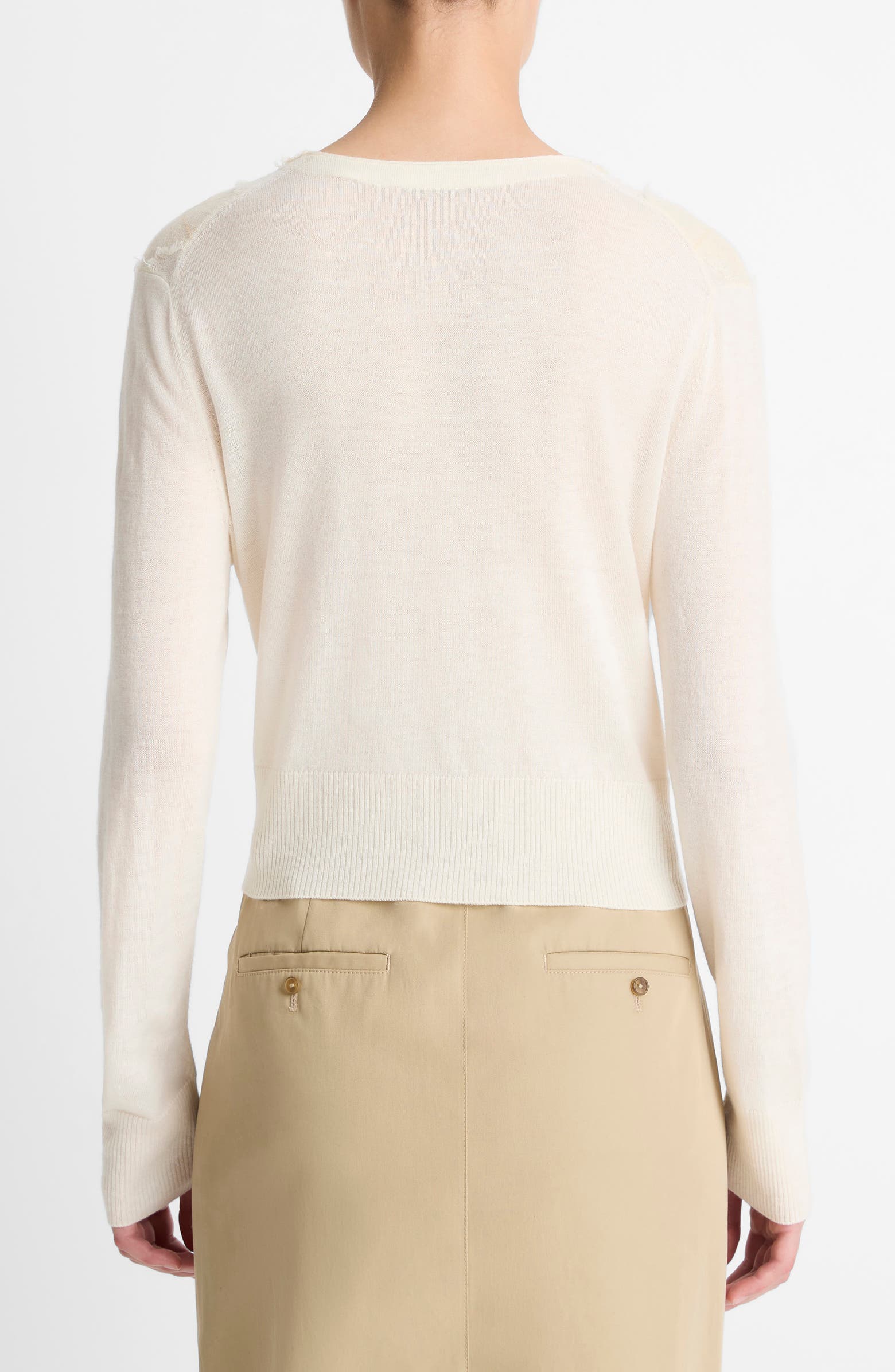 Vince Hand Cut Argyle Cardigan | Nordstromrack