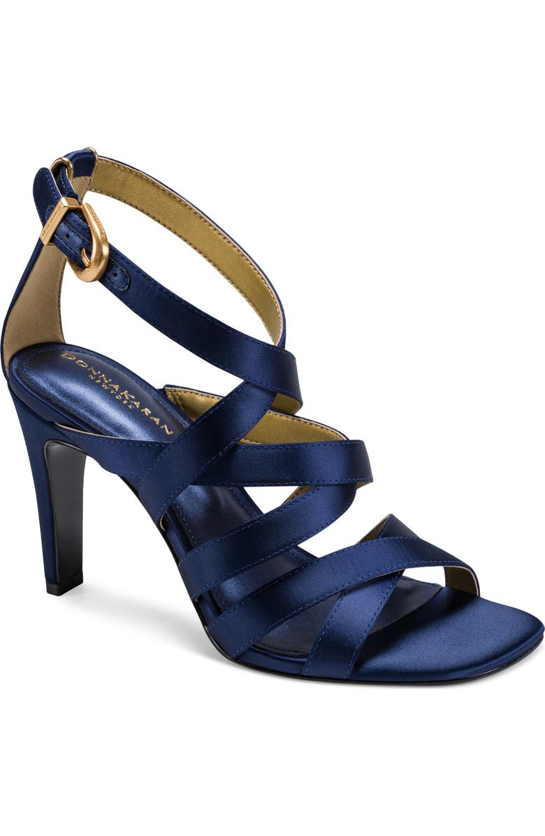 DKNY Briarrose Ankle Strap Sandal, Main, color, Nightfall Blue
