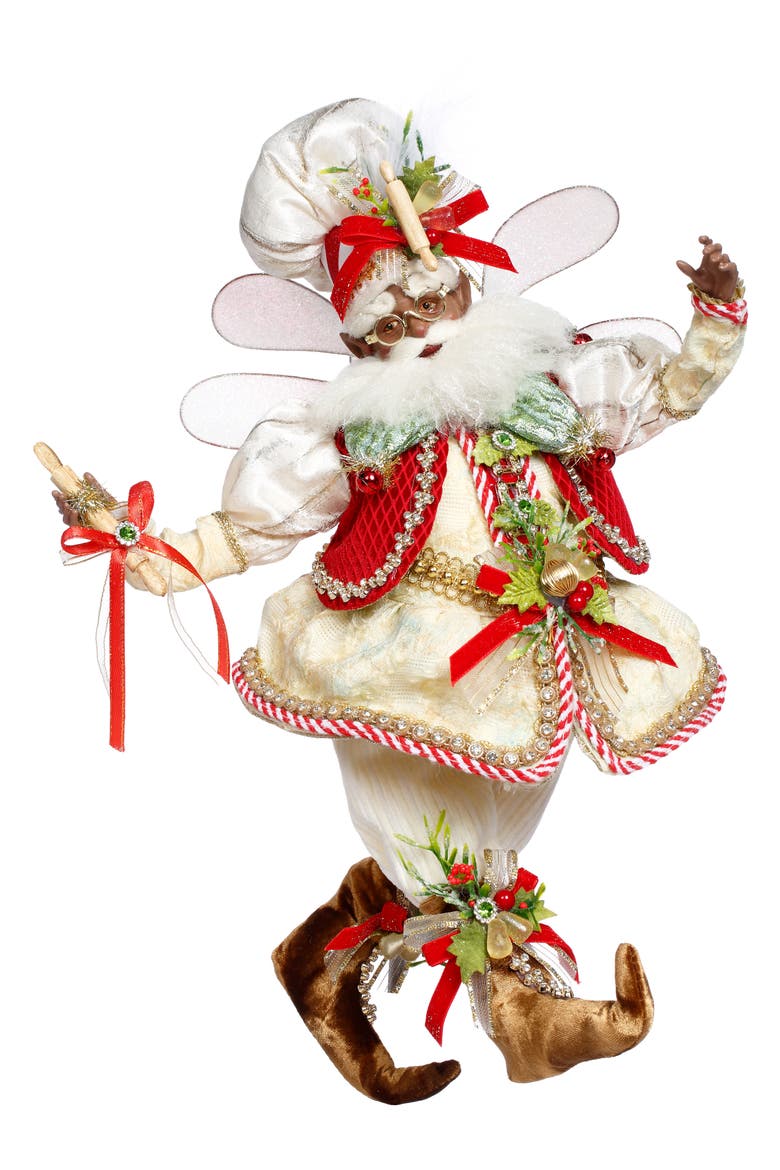 African- American Confectioner  Fairy, Medium, Main, color, Bright Red