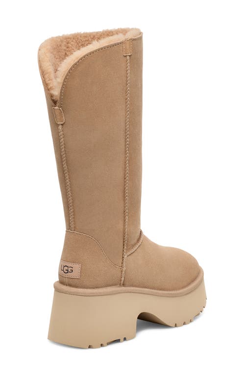 UGG UGG® CLASSIC NEW HEIGHTS GENUINE SHEARLING CUFFABLE BOOT