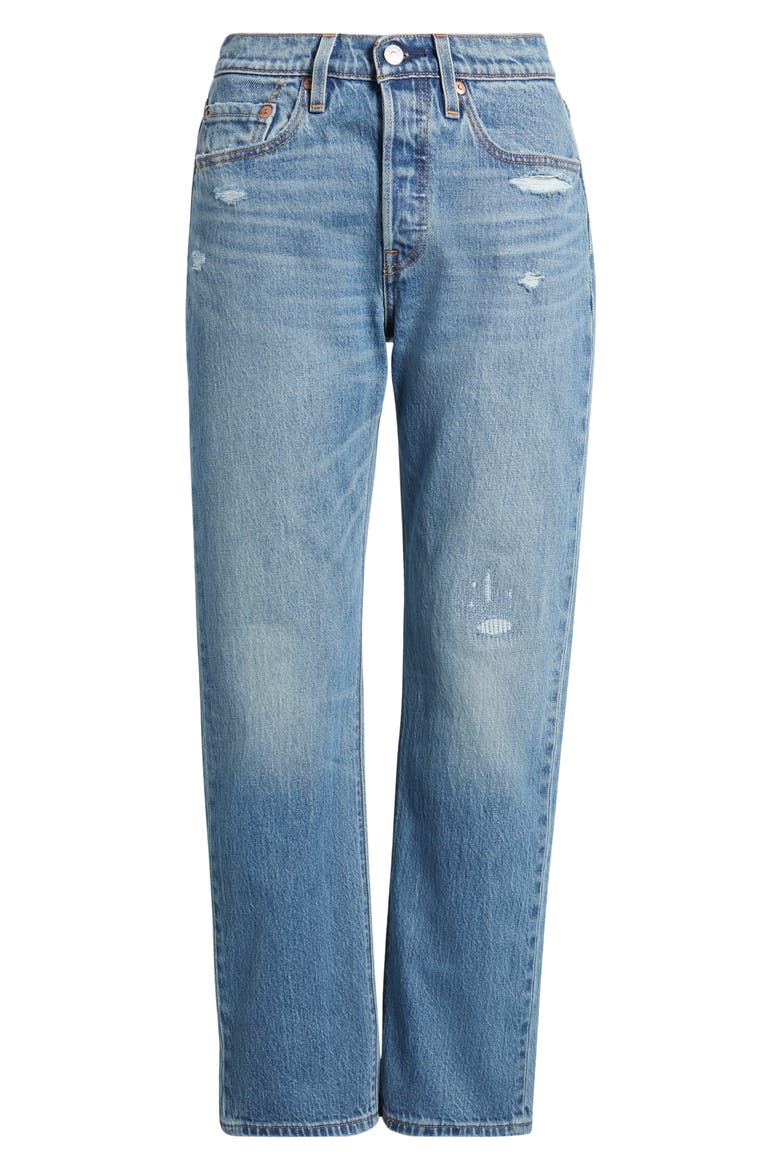 501® Curve High Waist Straight Leg Jeans, Alternate, color, VERIFIED VINTAGE