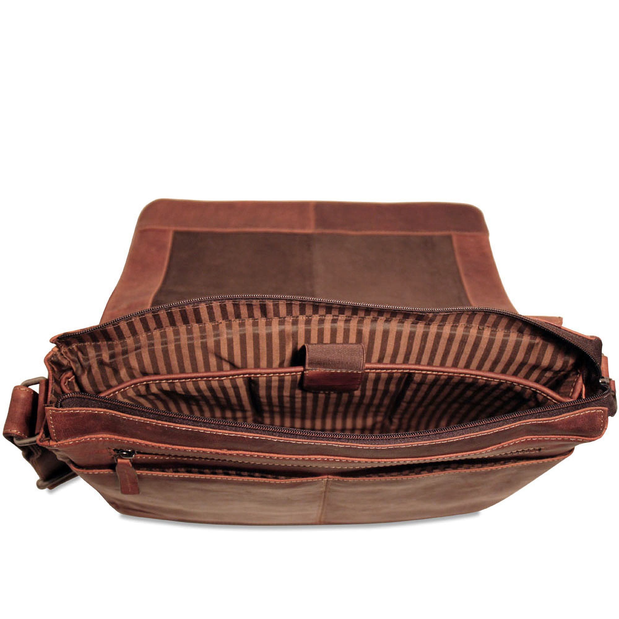 Voyager Full-Size Messenger Bag, Alternate, color, Brown