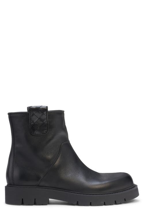 Bottega Veneta Haddock Tubular Boot In 1000 Black