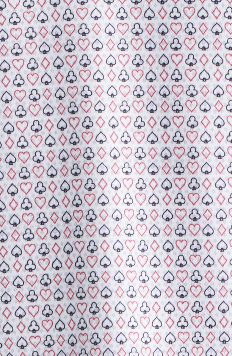 Johnston & Murphy XC+<sup>™</sup> Apex Performance Polo, Alternate, color, Light Gray Card Suit