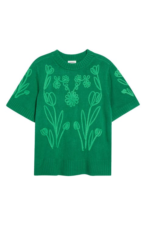 Winsley Floral Embroidered Sweater