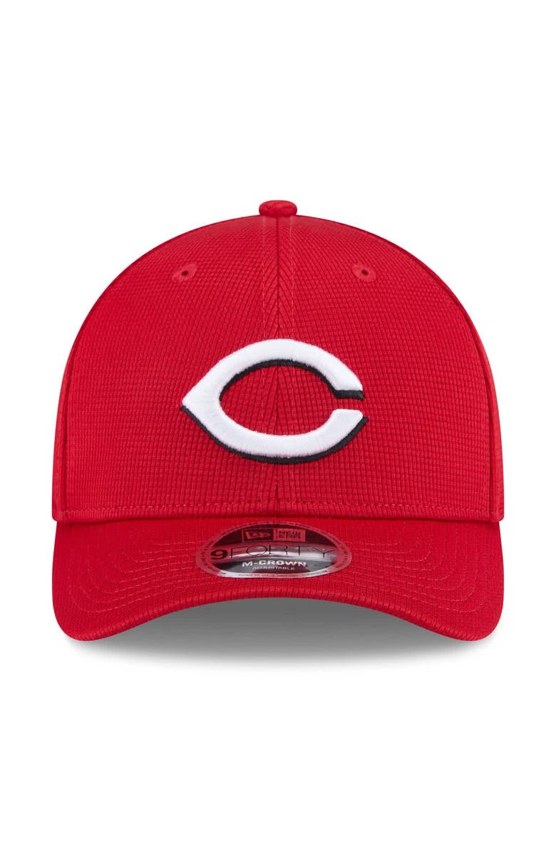 New Era Men's New Era  Red Cincinnati Reds 2025 Spring Training 9FORTY Adjustable Hat, Alternate, color, Red