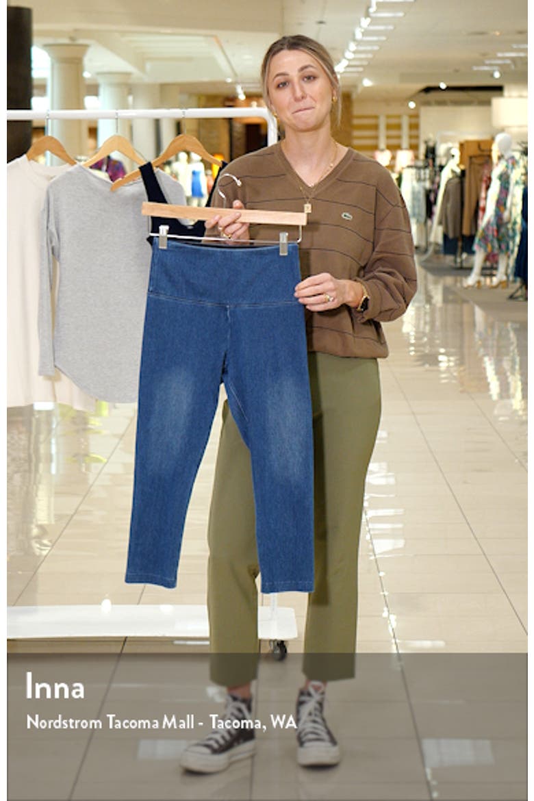 'Lyssentials Denim Capri Leggings video