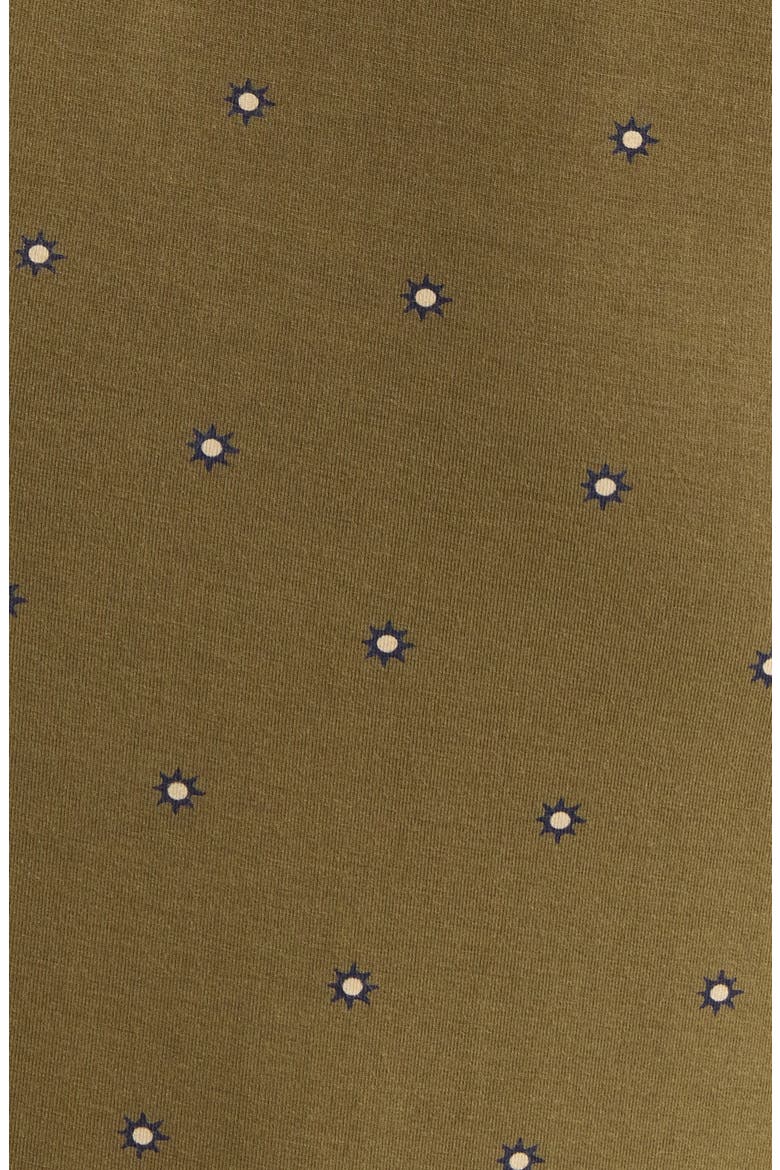 Moonlight Eco Nightshirt, Alternate, color, OLIVE STARBURST GEO
