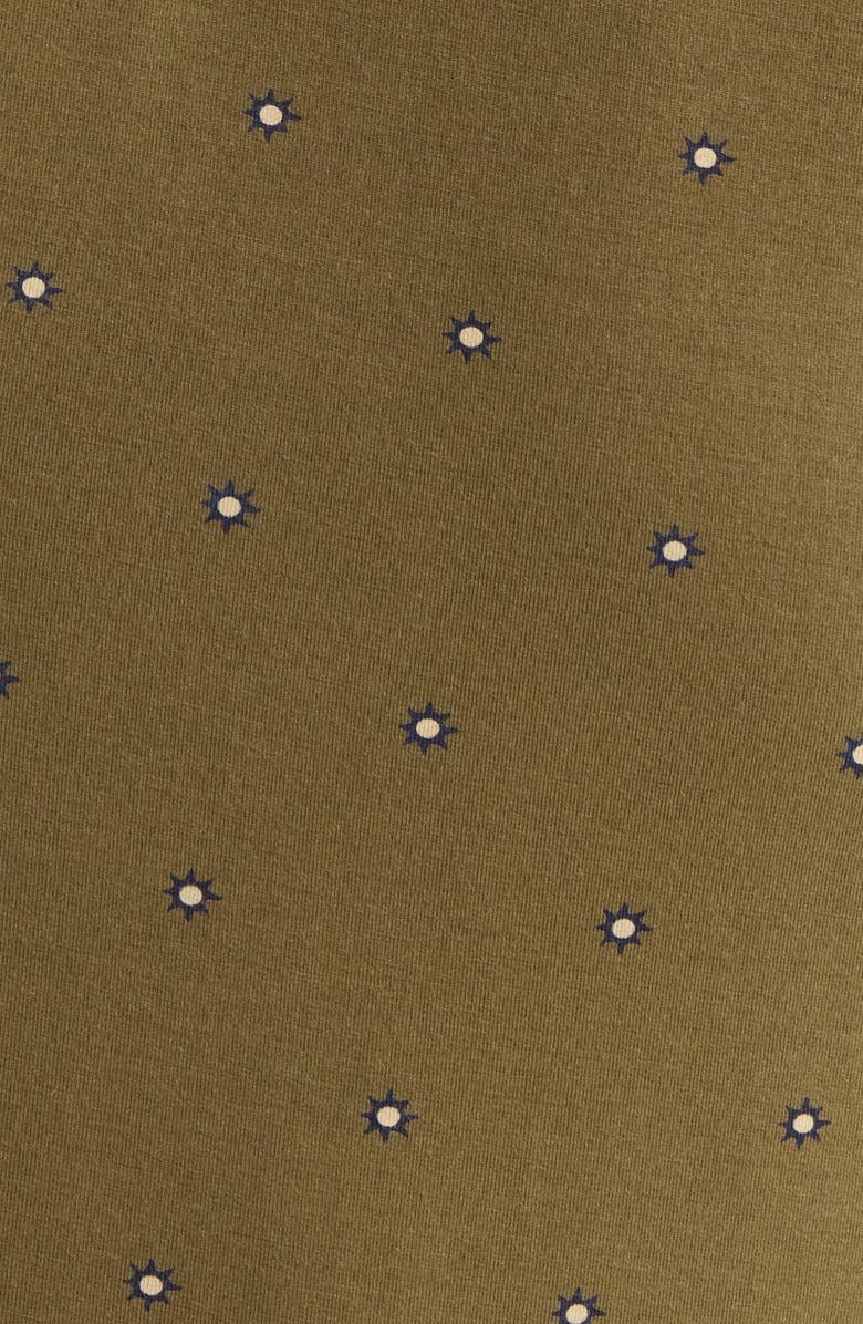 Nordstrom Moonlight Eco Nightshirt, Alternate, color, Olive Starburst Geo