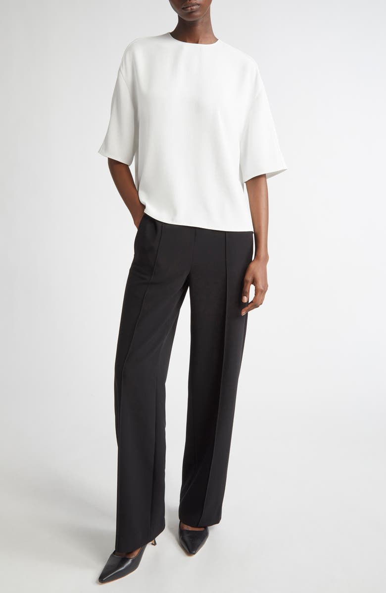 Vince Dolman Elbow Sleeve T-Shirt, Alternate, color, Off White