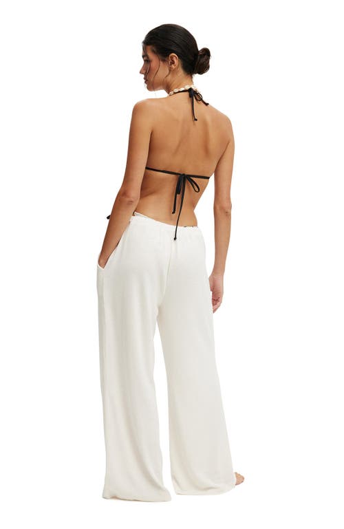 COTTON ON BODY COTTON ON BODY LIGHTWEIGHT WIDE LEG BEACH PANT 