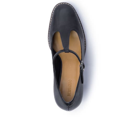 Bernardo Footwear Noto Platform Mary Jane Pump In Black