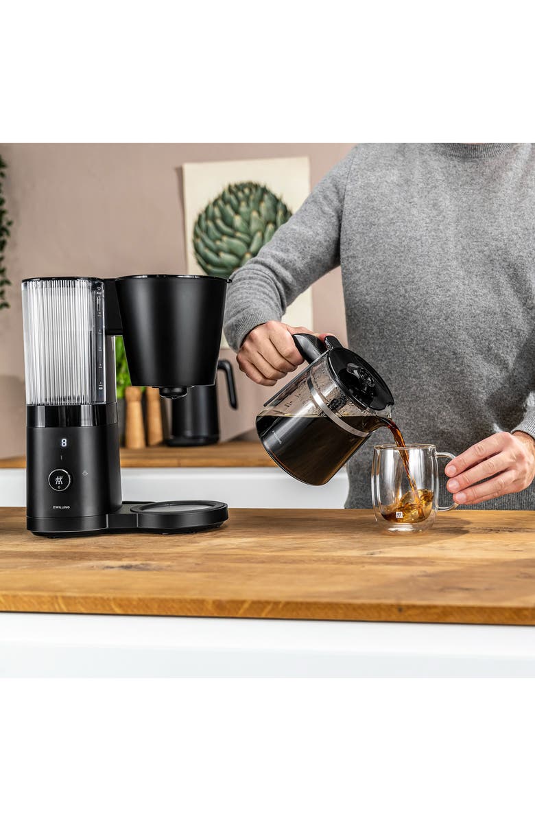 ZWILLING Enfinigy 12-Cup Drip Coffee Maker, Alternate, color, Black