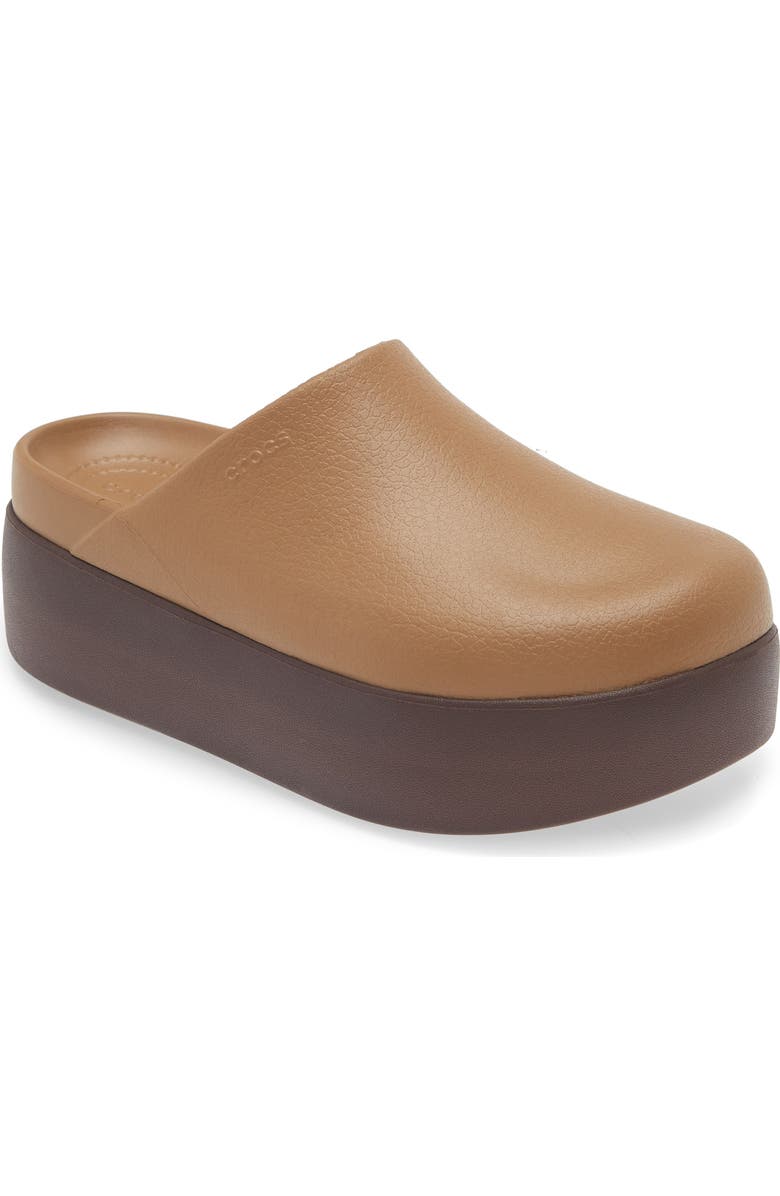 CROCS Dylan Platform Clog, Main, color, Sepia