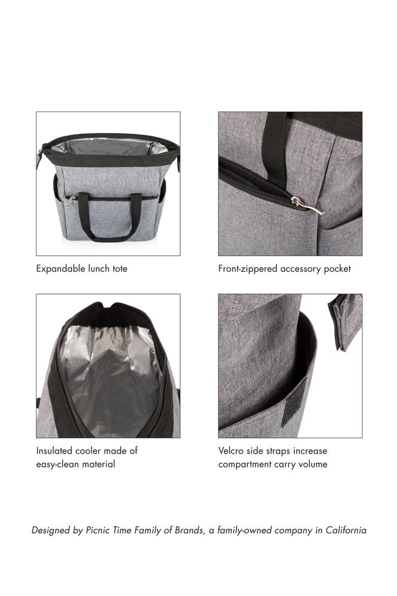 x Disney® Mickey Mouse On the Go Cooler Tote Bag, Alternate, color, GRAY