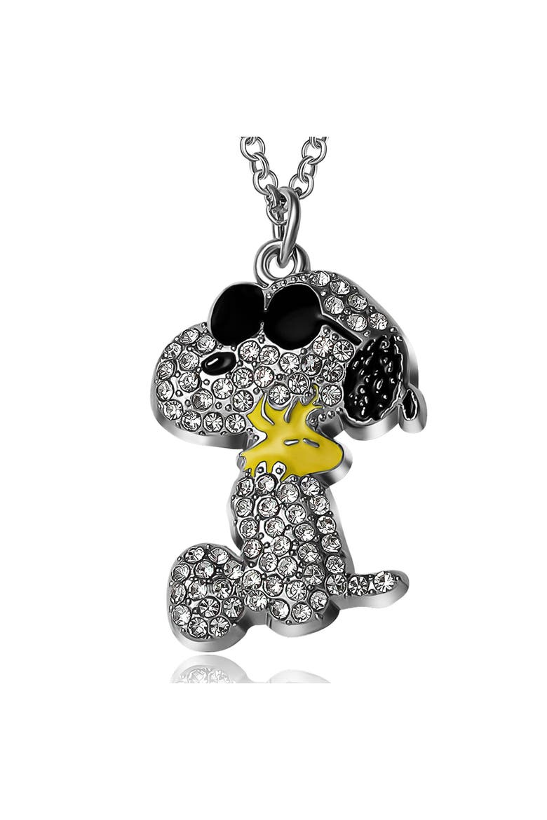 Joe Cool Sunglasses Necklace, Alternate, color, Silver