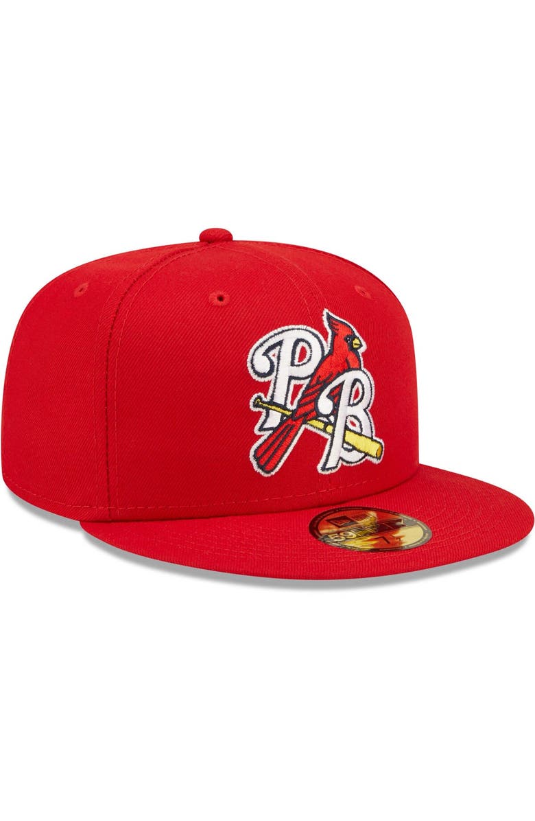 New Era Men's New Era Red Palm Beach Cardinals Authentic Collection Team Home 59FIFTY Fitted Hat, Alternate, color, 