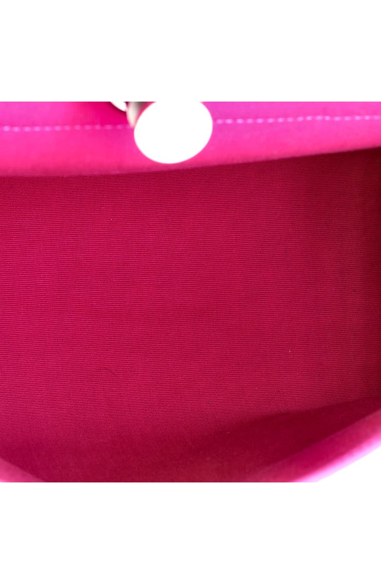 Pre-Owned Hermes Herbag Zip Leather and Toile 31, Alternate, color, Rose Pourpre