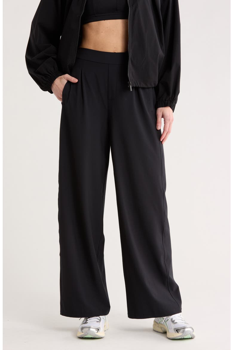 Take Off High Waist Pants, Main, color, BLACK