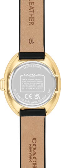 Sammy Leather Strap Watch, 22.5mm