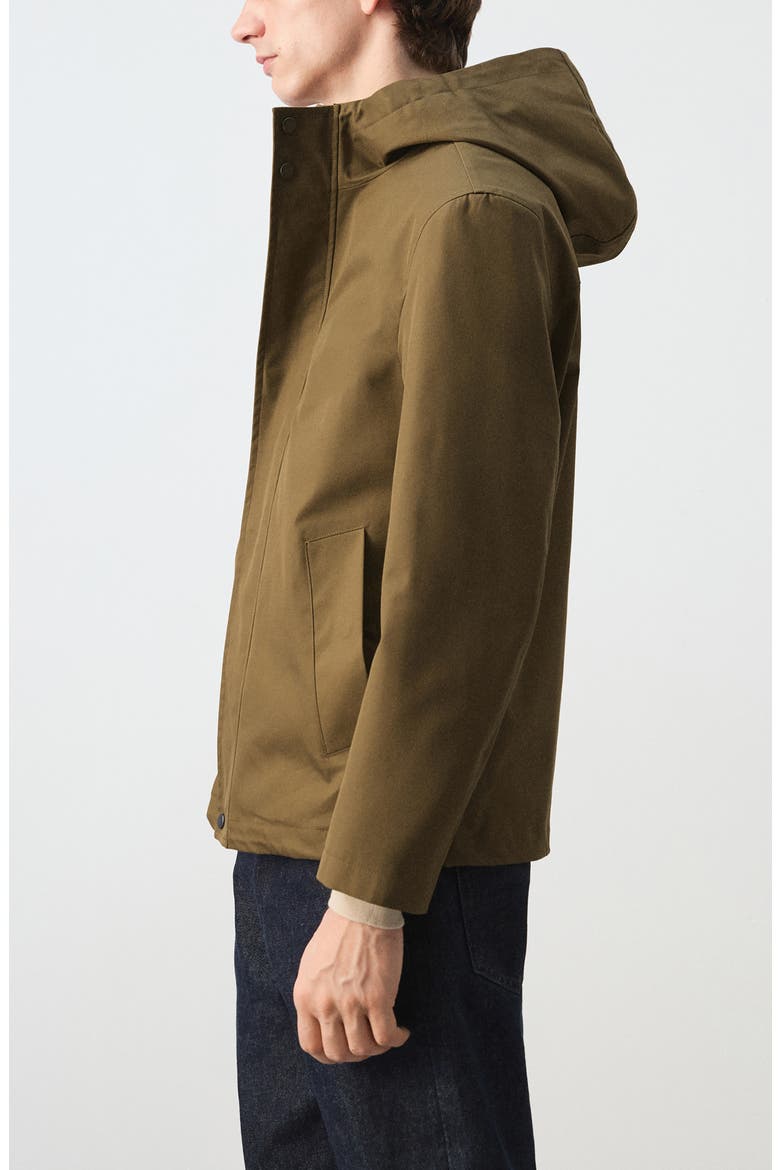 Water Repellent Parka, Alternate, color, OCHRE