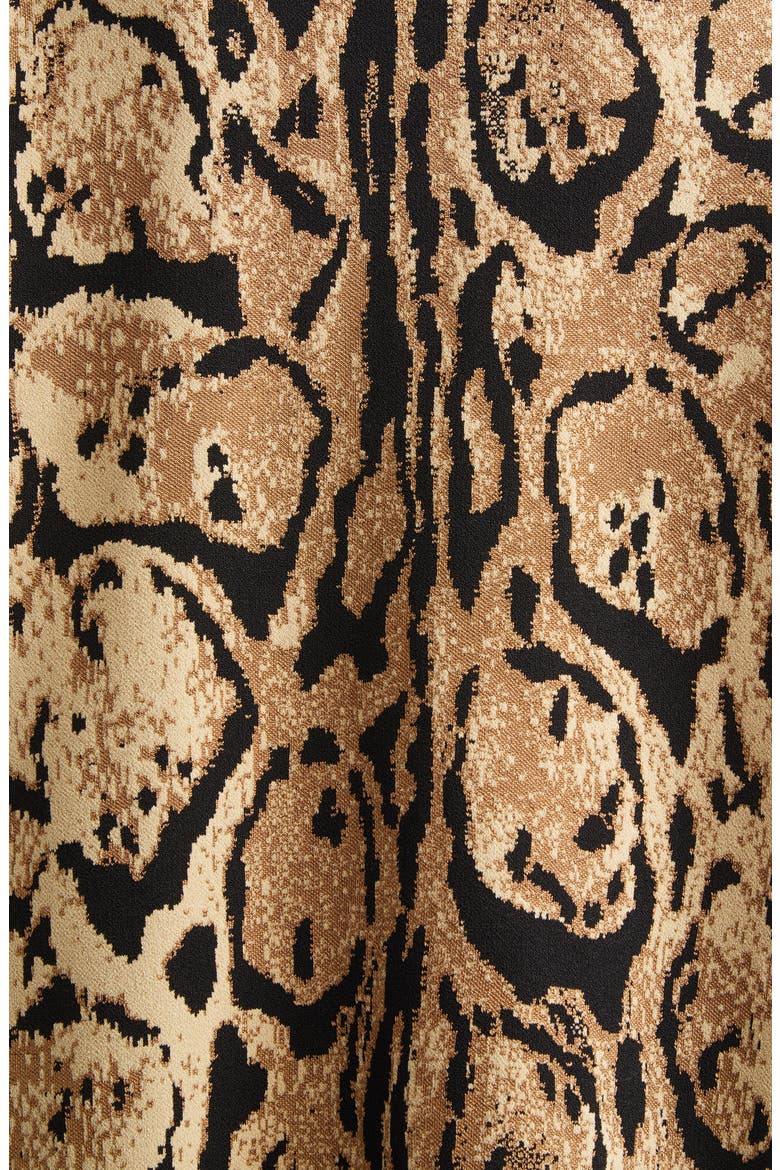 Cloud Leopard Polo Sweater, Alternate, color, BEIGE MULTICOLOR