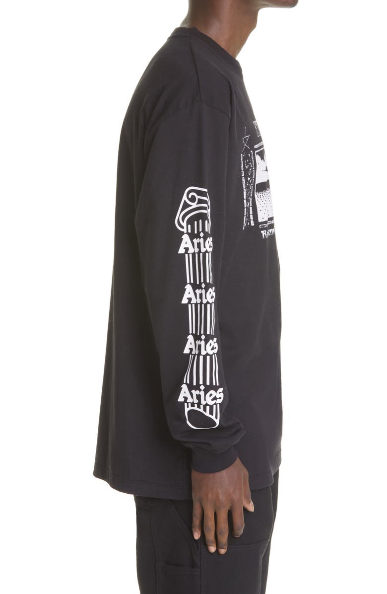 Aries Energy Graphic Long Sleeve Tee, Alternate, color, 