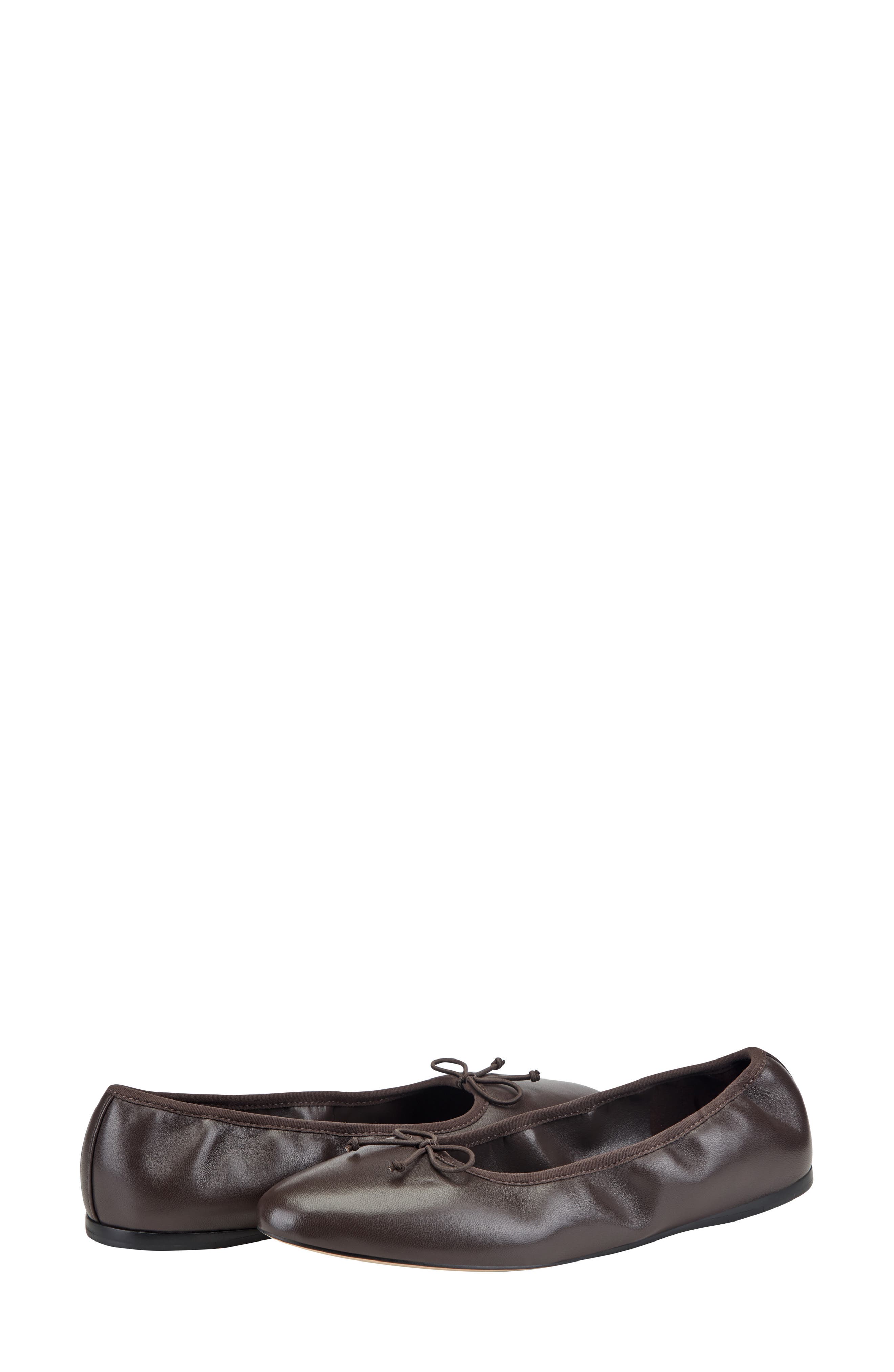 Amellie Ballet Flat, Alternate, color, DARK BROWN