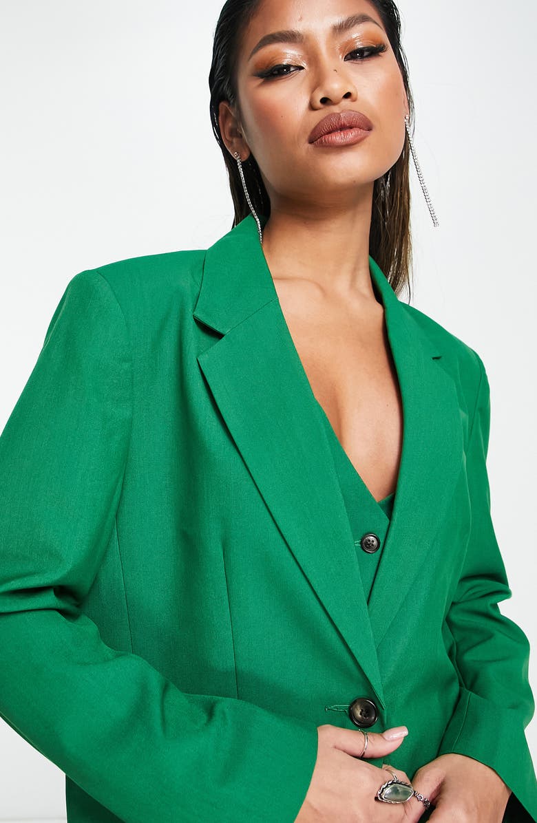 ASOS DESIGN Oversize Suit Blazer, Alternate, color,